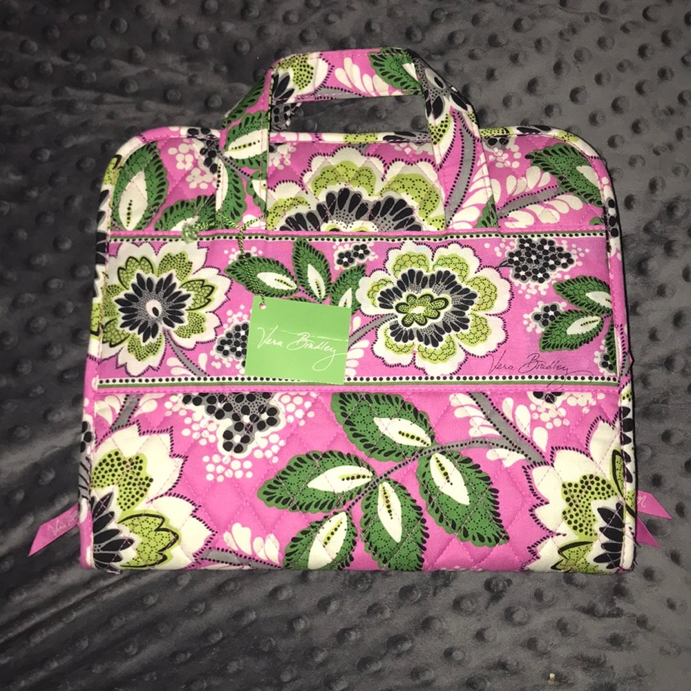 Vera Bradley Priscilla Pink Hanging Organizer